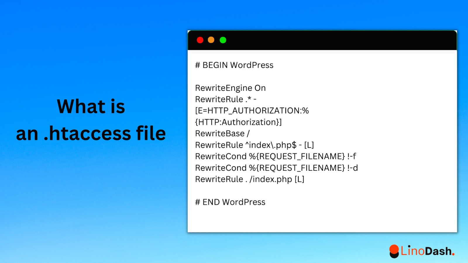 What Is a .htaccess File?