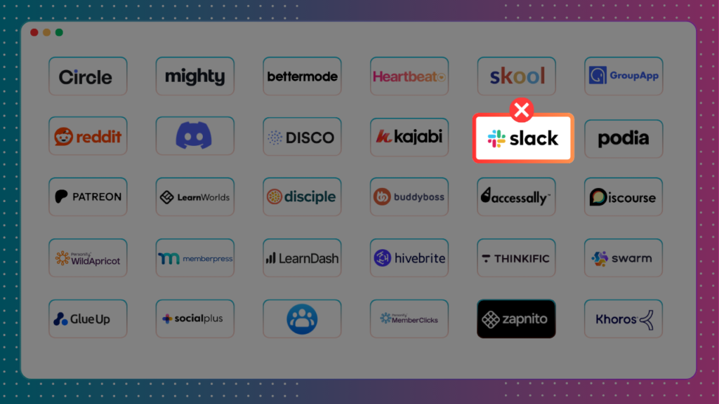eliminating slack out of the list
