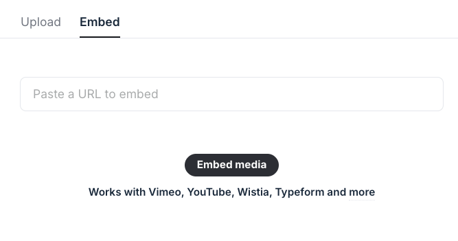 Uploading and embedding tool in Circle course builder