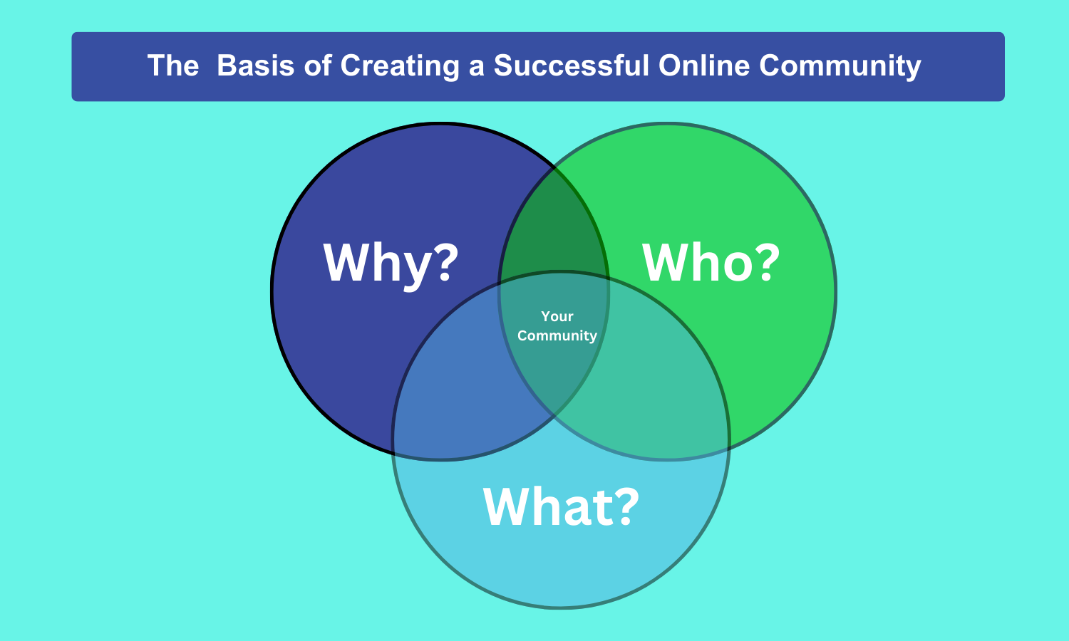1: Begin by Understanding the Whys, Whats, and Whos of Your Online Community