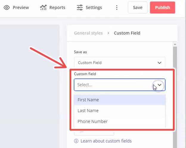 Custom fields you can add to your ConvertKit forms