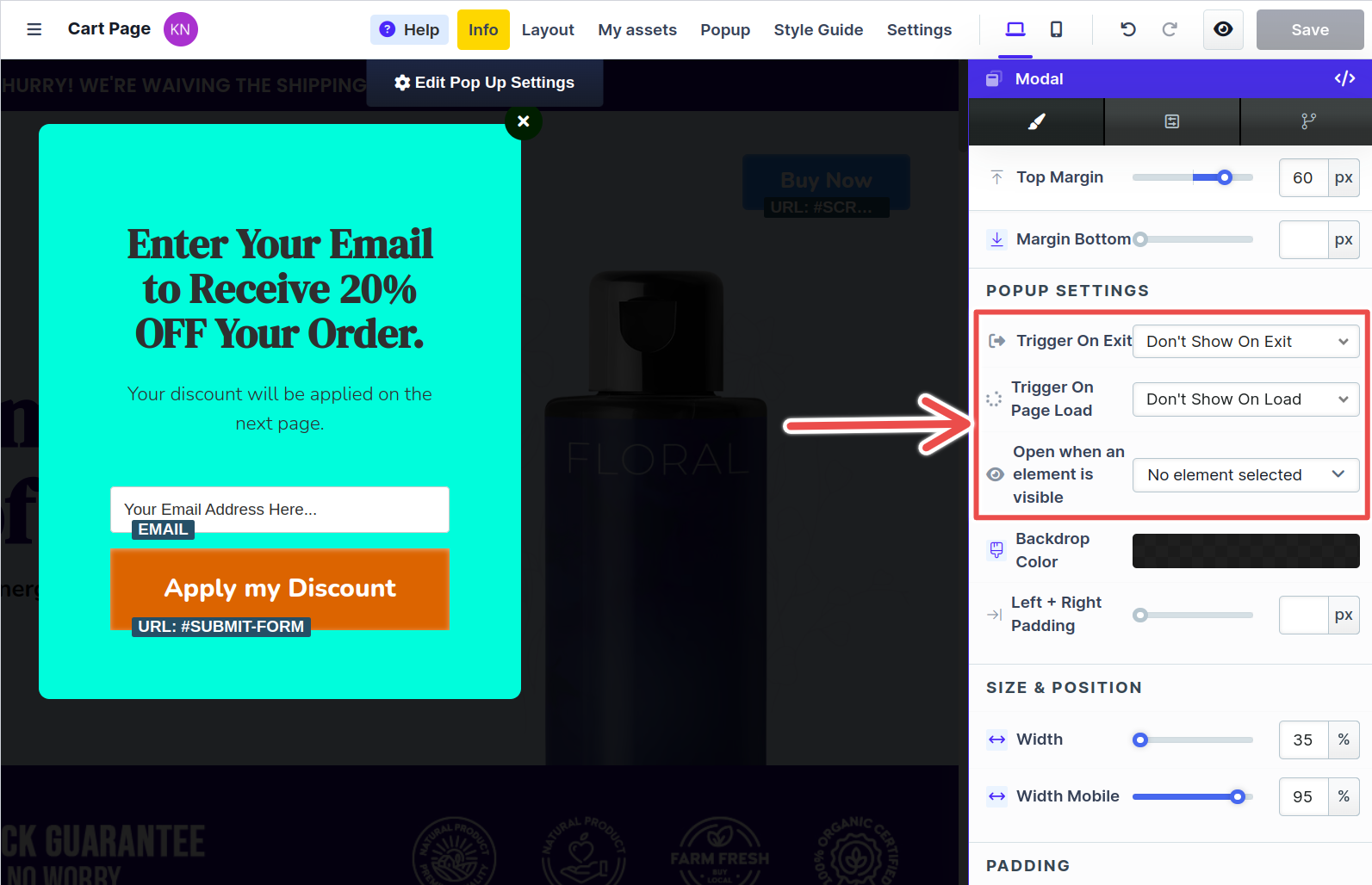 popup builder in clickfunnels