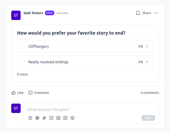 Circle Polls