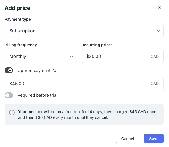checkout in circle paywalls