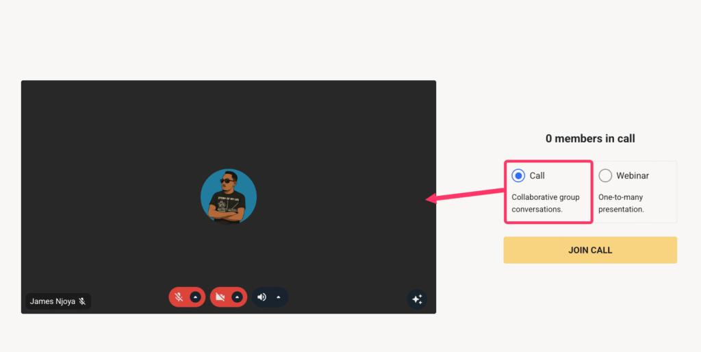 Skool live call functionality