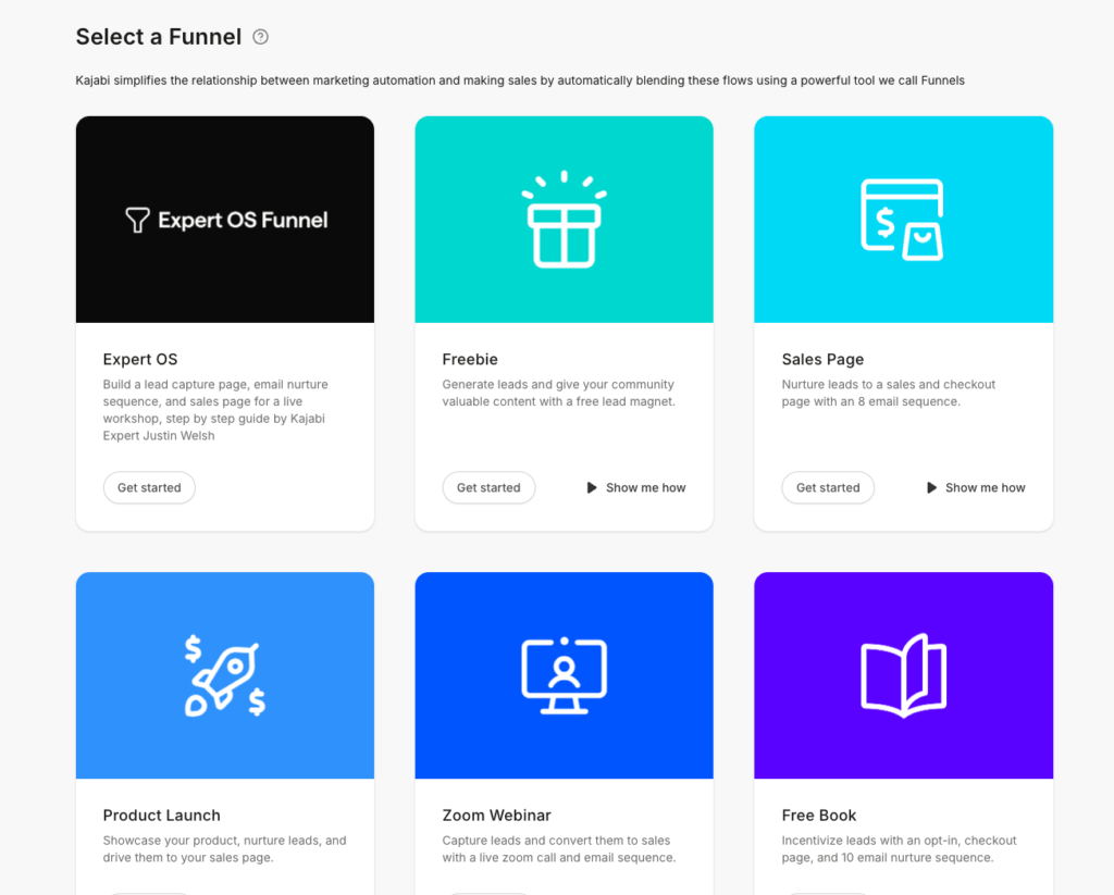 Kajabi Funnel Templates