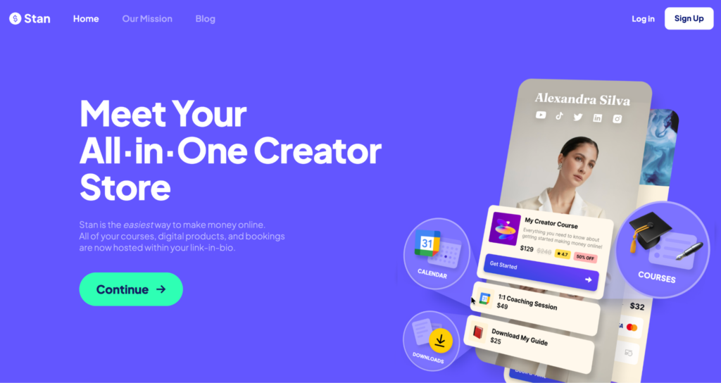stan store website