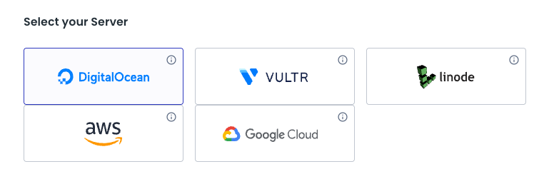 cloud providers supported by cloudways