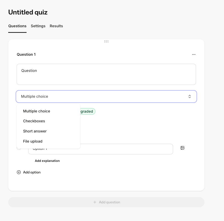 kajabi course quiz builder